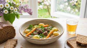 Můj způsob jak udělat guláš lehčí a plný jarní svěžesti